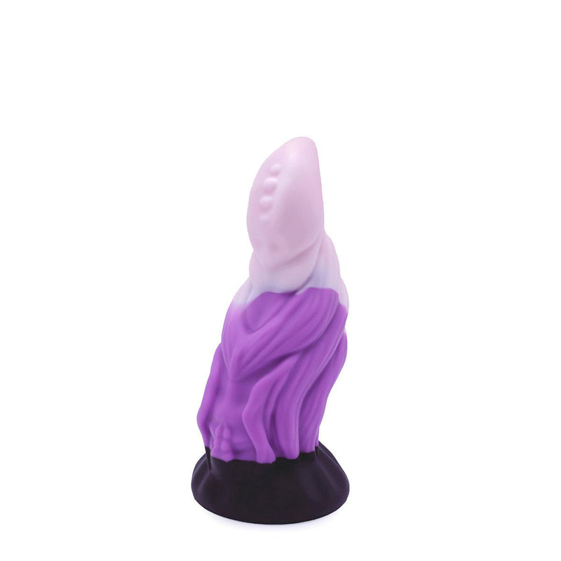 Kiotos Monstar - XXL Dildo Beast No. 55 - Paars/Zwart/Wit-Erotiekvoordeel.nl