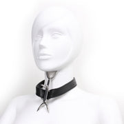 Kiotos - Posture Collar mit verstellbaren doppelten Nackenspitzen - Erotiekvoordeel.nl