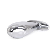 Kiotos - Edelstahl-Analplug mit Rillen zur Prostatastimulation und Griff - Erotiekvoordeel.nl