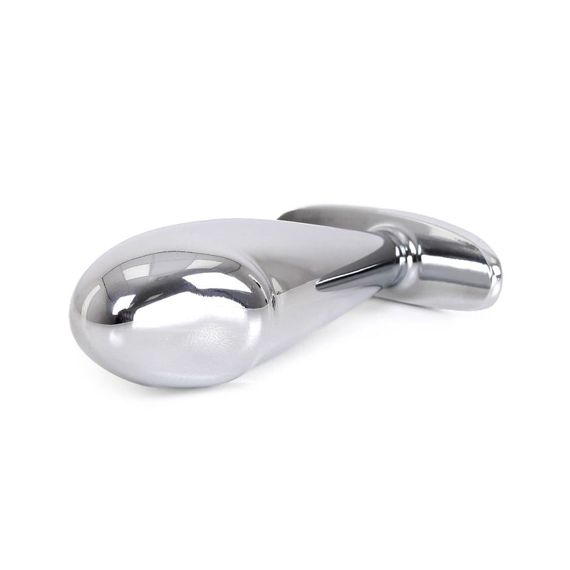 Kiotos - Edelstahl-Analplug mit Rillen zur Prostatastimulation und Griff - Erotiekvoordeel.nl