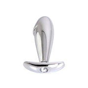 Kiotos - Edelstahl-Analplug mit Rillen zur Prostatastimulation und Griff - Erotiekvoordeel.nl