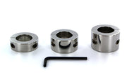Kiotos Steel - Ball Stretcher - Stainless Steel - Height 30 mm - Ø 35 mm - 430 grams-Erotiekvoordeel.nl