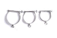 Kiotos Steel - Darby Collar RVS - Halsband Met O Ring-Erotiekvoordeel.nl