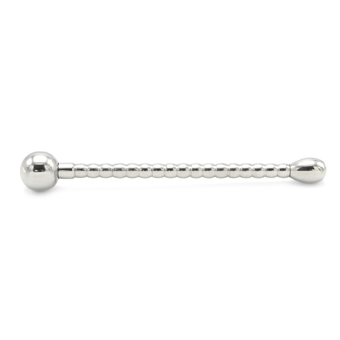 Kiotos Steel - Extra Lange Penisplug Met Ribbels - Diameter 10 mm-Erotiekvoordeel.nl