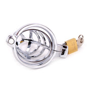 Kiotos Steel - Chastity Cage - Stainless Steel Penis Cage-Erotiekvoordeel.nl