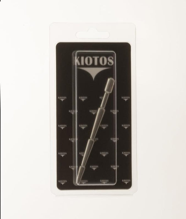 Kiotos Steel - Penis Stick Met Rood Swarovski Kristal-Erotiekvoordeel.nl