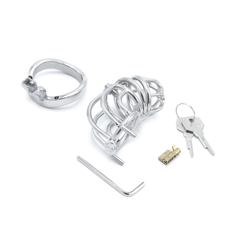 Kiotos - RVS Kuisheidskooi Curve - Torture-Erotiekvoordeel.nl