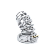 Kiotos - RVS Kuisheidskooi met Spikes - Modern Torture-Erotiekvoordeel.nl