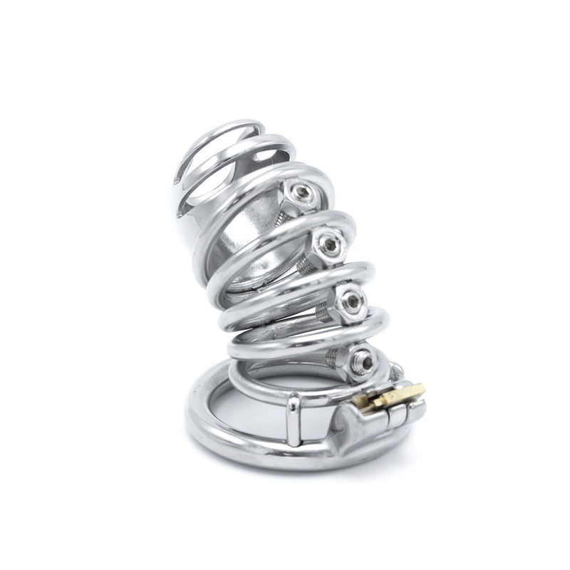 Kiotos - RVS Kuisheidskooi met Spikes - Modern Torture-Erotiekvoordeel.nl