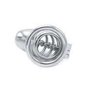 Kiotos - RVS Kuisheidskooi met Spikes - Modern Torture-Erotiekvoordeel.nl