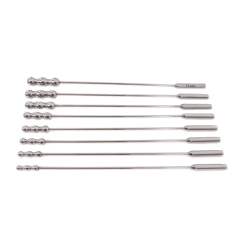 Kiotos - Urethral Sound Rosebud Dilators - Set Van 8 Stuks-Erotiekvoordeel.nl