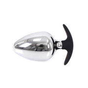 Kiotos - Plug anal Sucker en acier inoxydable BIG-S 60 mm avec embout en silicone - Erotiekvoordeel.nl