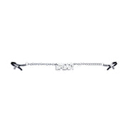 Kiotos - Nipple Clamps With Chain And “DADDY” Text - Erotiekvoordeel.nl