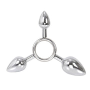 Kiotos - Triple O Driedubbele buttplug Van Aluminium-Erotiekvoordeel.nl