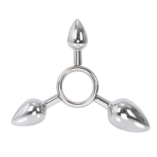 Kiotos - Triple O: plug anal triple de aluminio - Erotiekvoordeel.nl