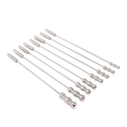 Kiotos - Urethral Sound Rosebud Dilators - Set of 8 Pieces-Erotiekvoordeel.nl