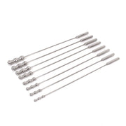 Kiotos - Urethral Sound Rosebud Dilators - Set of 8 Pieces-Erotiekvoordeel.nl
