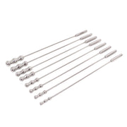 Kiotos - Urethral Sound Rosebud Dilators - Set of 8 Pieces-Erotiekvoordeel.nl