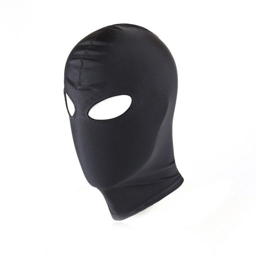 Kiotos - Schwarze BDSM-Kapuze - Spandex mit Augenöffnungen - Erotiekvoordeel.nl