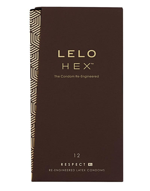 LELO - HEX XL Respect Condooms-Erotiekvoordeel.nl