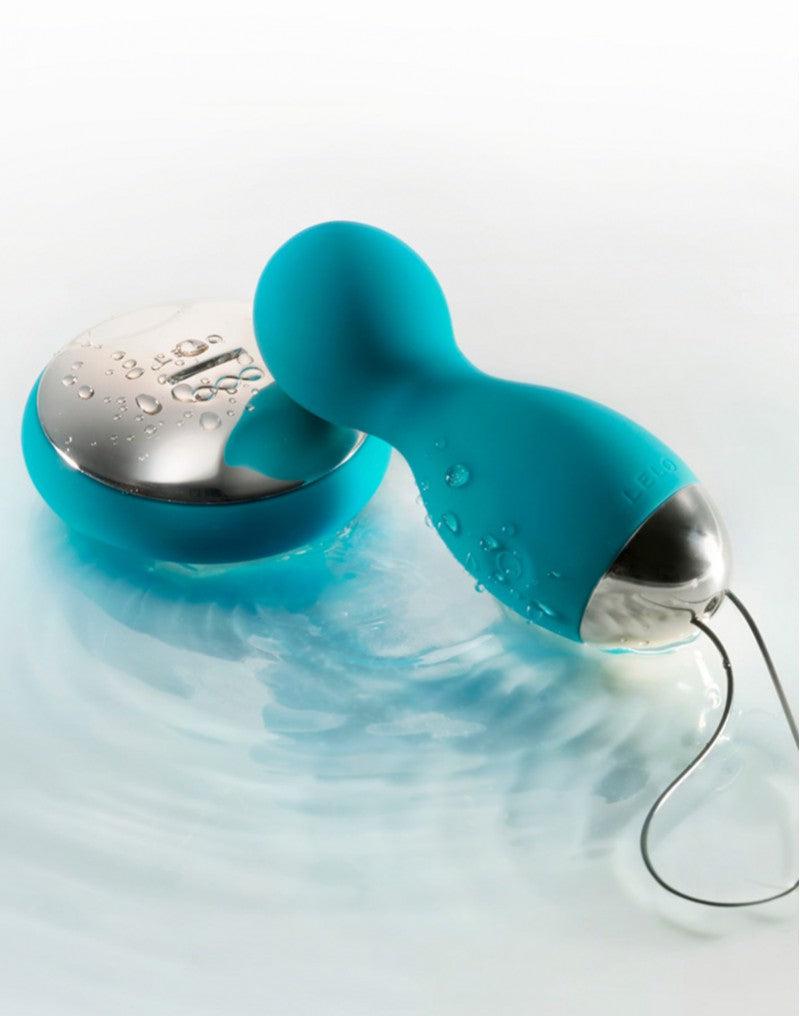LELO - Hula Beads - Roterende en Vibrerende Vagina Balletjes - Turquoise-Erotiekvoordeel.nl