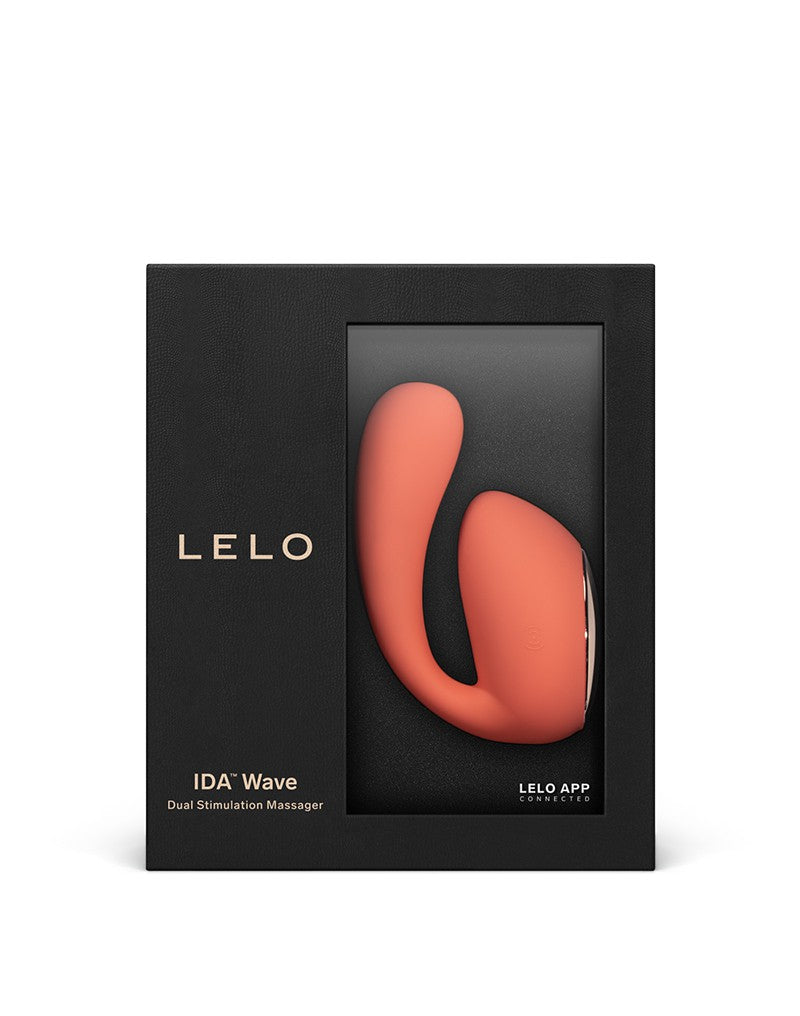 LELO - Ida Wave - Dual stimulation Vibrator Met Wave motion technologie En App Control - koraal-Erotiekvoordeel.nl