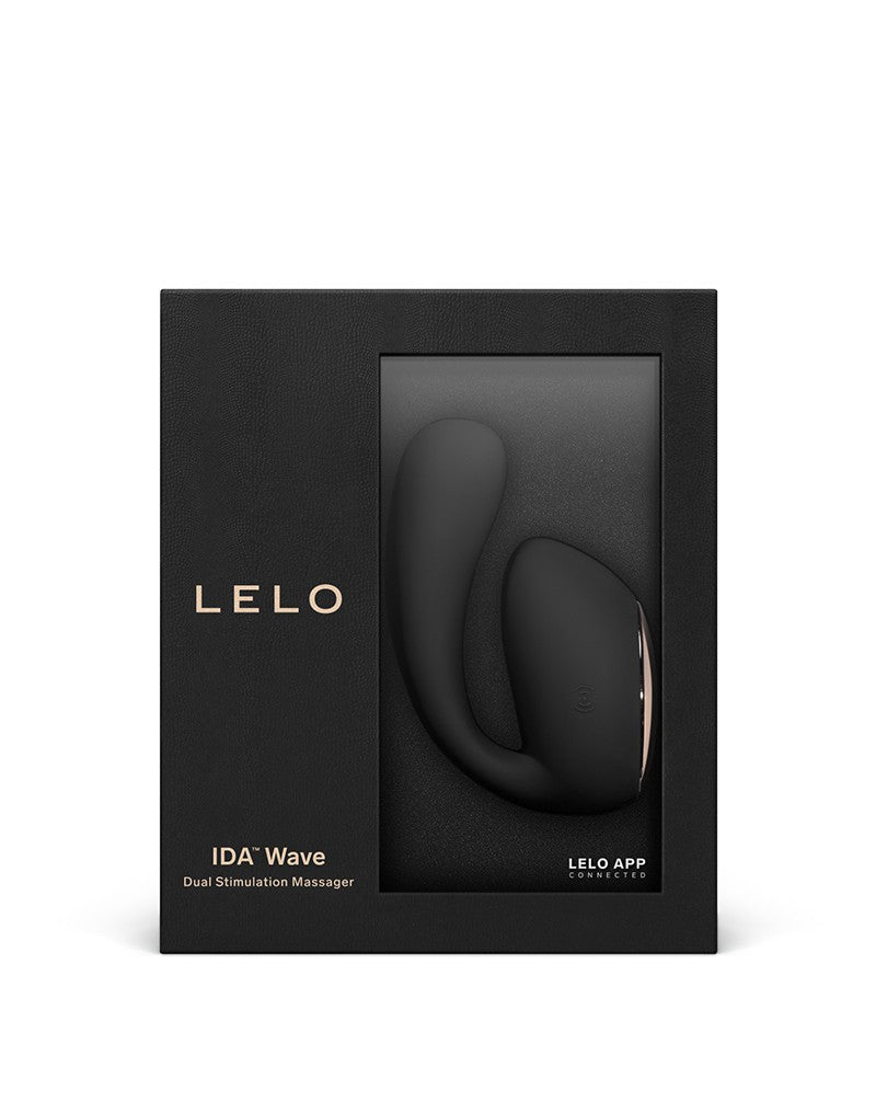LELO - Ida Wave - Dual stimulation Vibrator Met Wave motion technologie En App Control - Zwart-Erotiekvoordeel.nl