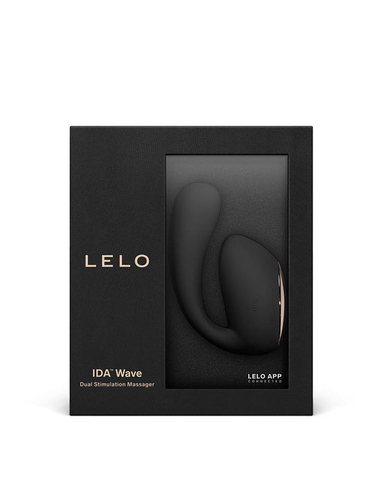 LELO - Ida Wave - dual stimulation Vibrator Met wave motion technologie En App Control - Zwart-Erotiekvoordeel.nl
