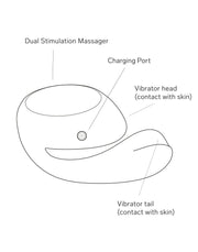 LELO - Ida Wave - Dual stimulation Vibrator Met Wave motion technologie En App Control - Zwart-Erotiekvoordeel.nl