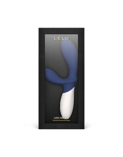 LELO - Loki Wave 2 - Prostaat Vibrator - Blauw-Erotiekvoordeel.nl