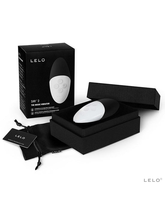 LELO - Siri 2 Vibrator reageert op geluid En muziek - Zwart-Erotiekvoordeel.nl