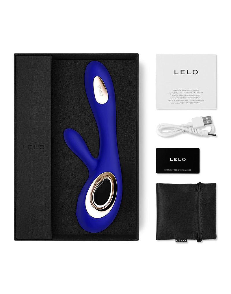 LELO - Soraya Wave - Rabbit Vibrator - Blauw-Erotiekvoordeel.nl