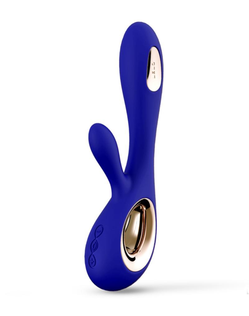 LELO - Soraya Wave - Rabbit Vibrator - Blauw-Erotiekvoordeel.nl