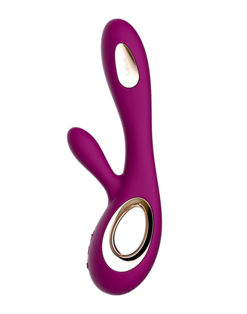 LELO - Soraya Wave - Rabbit Vibrator - Diep Roze-Erotiekvoordeel.nl
