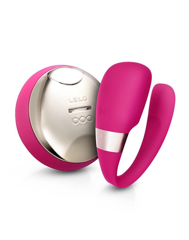 LELO - Tiani 3 - Vibromasseur pour couple - Cerise-Erotiekvoordeel.nl