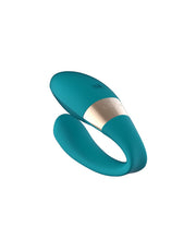 LELO - Tiani Duo - Partner Vibrator Met Afstandsbediening - Turquoise-Erotiekvoordeel.nl