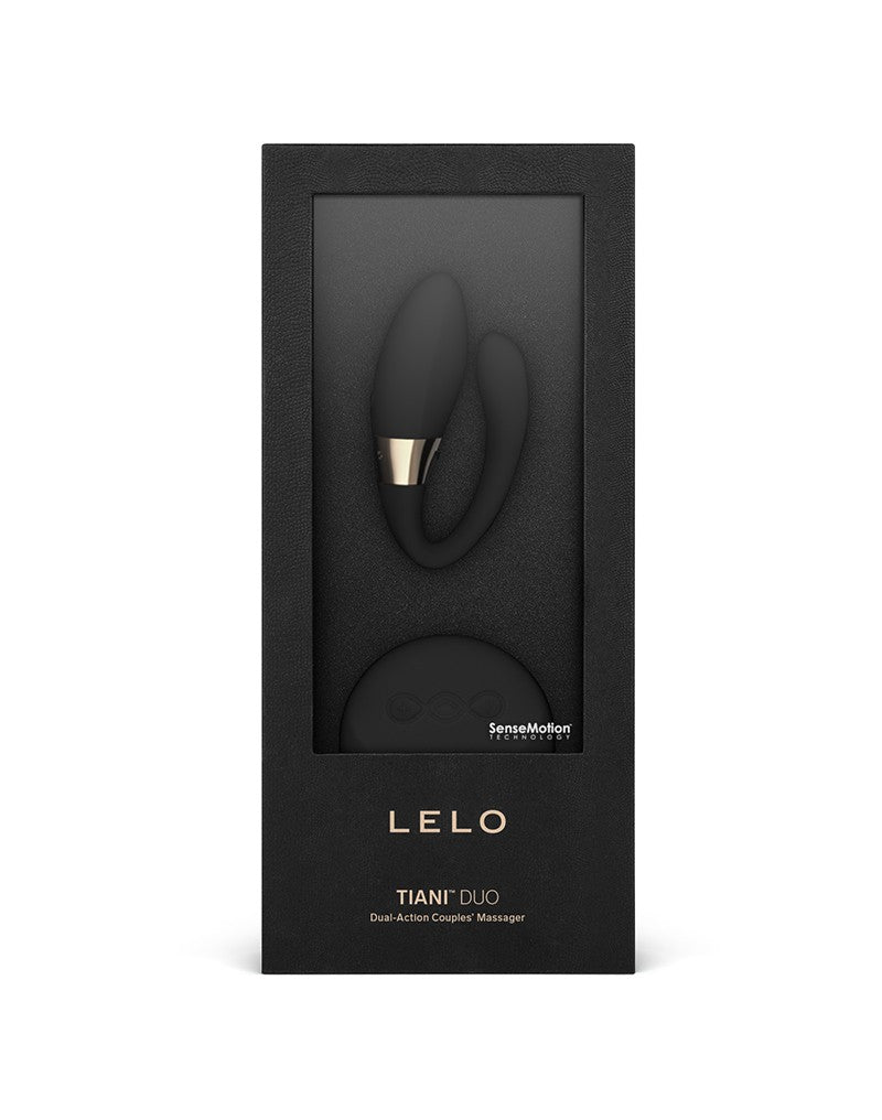 LELO - Tiani Duo - Partner Vibrator Met Afstandsbediening - Zwart-Erotiekvoordeel.nl