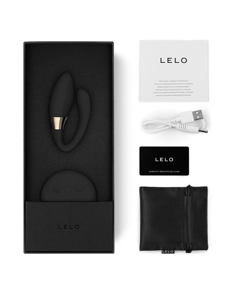 LELO - Tiani Duo - Partner Vibrator Met Afstandsbediening - Zwart-Erotiekvoordeel.nl