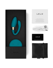 LELO - Tiani Duo - Vibromasseur pour couple avec télécommande - Turquoise-Erotiekvoordeel.nl