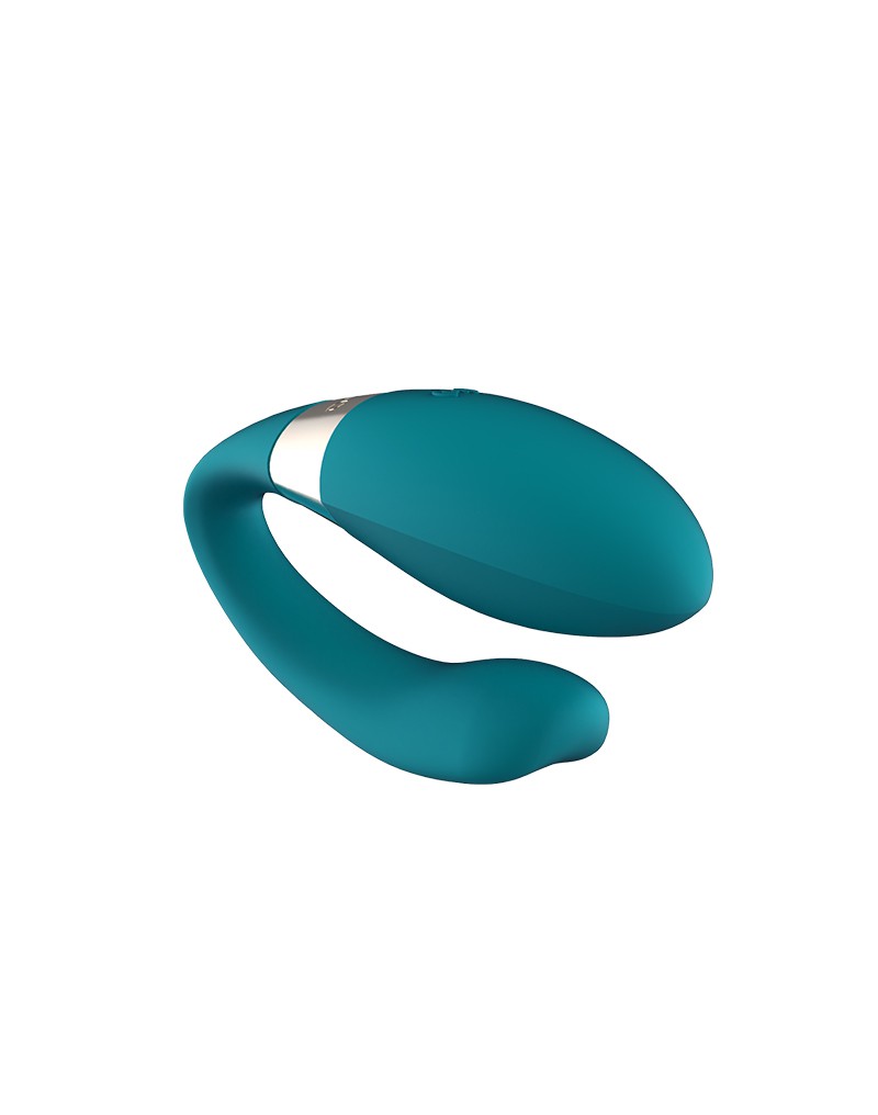 LELO - Tiani Duo - Vibromasseur pour couple avec télécommande - Turquoise-Erotiekvoordeel.nl