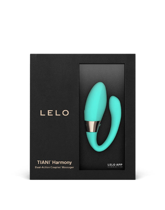 LELO - Tiani Harmony Dual Action Koppel Vibrator Met App Control - Turquoise-Erotiekvoordeel.nl