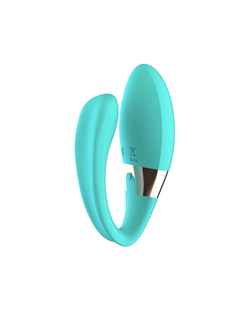 LELO - Tiani Harmony Dual Action - Partner Vibrator Met App Control - Turquoise-Erotiekvoordeel.nl