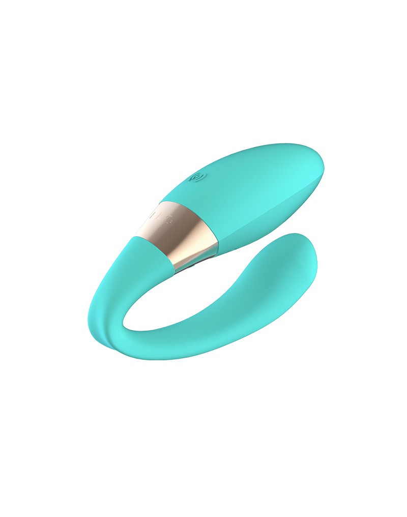 LELO - Tiani Harmony Dual Action - Vibratore di coppia con controllo tramite app - Turchese-Erotiekvoordeel.nl