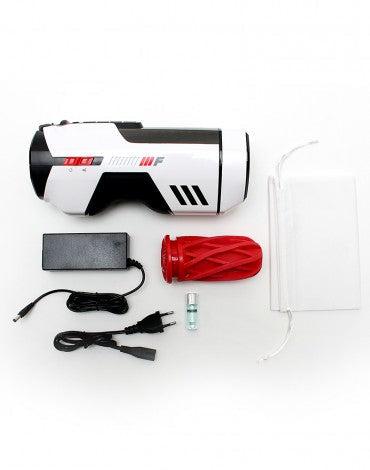 Leten Future Pro Masturbator - 220V - A spinta, riscaldante e aspirante - Erotiekvoordeel.nl