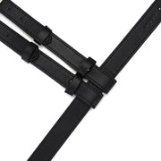 Liebe Seele - Dark Secret exclusief Leren Strap-On Harnas - handgemaakt In Japan - Zwart-Erotiekvoordeel.nl