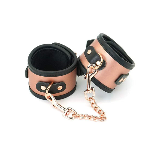 Liebe Seele - Rose Gold Memory - Exklusive Leder-Fußfesseln - Ultraweiches Futter - Roségold - Erotiekvoordeel.nl