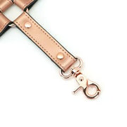 Liebe Seele - Rose Gold Memory Exclusieve Leren Hogtie - Rosé Goud-Erotiekvoordeel.nl