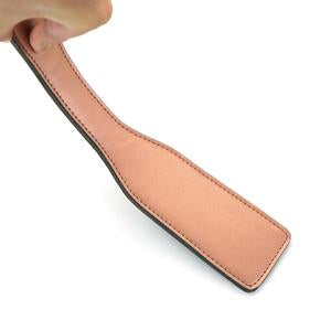 Liebe Seele - Rose Gold Memory Exclusieve Leren Paddle - Rosé Goud-Erotiekvoordeel.nl