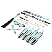 Liebe Seele - Vivid Sakura Bondageset Boeienset Compleet - Lichtblauw Parelmoer Glans - bijzonder En exclusief-Erotiekvoordeel.nl