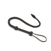 Liebe Seele - Wild Gent Bruin lederen handgemaakte Zweep - exclusief En Luxe ontwerp-Erotiekvoordeel.nl